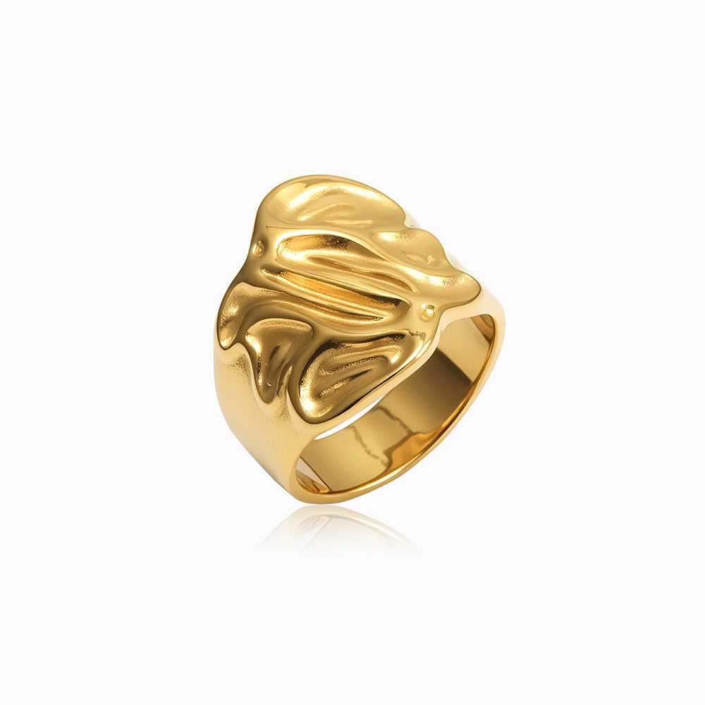 Anel Statement 17.2mm JZ1576 - Aço Inox