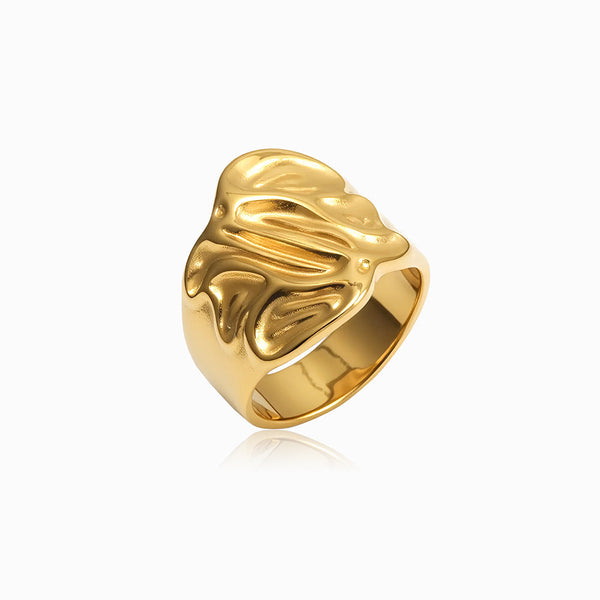 Anel Statement 17.2mm JZ1576 - Aço Inox