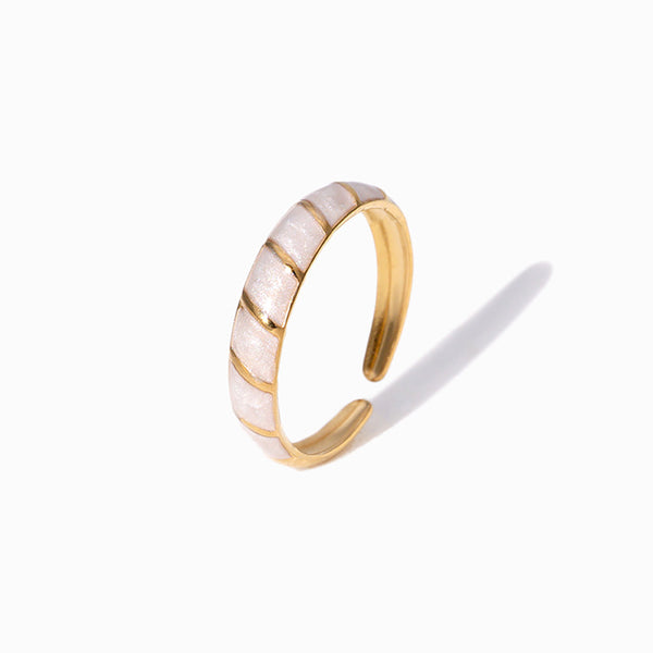 Anel Vintage JZ1516 - Aço Inox