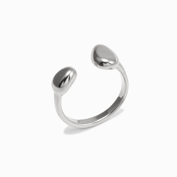 Anel Minimalista 17.2mm JZ1572 - Aço Inox Prateado