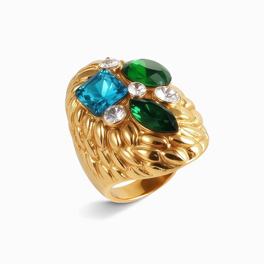 Anel Statement 18mm JZ1592 - Aço Inox