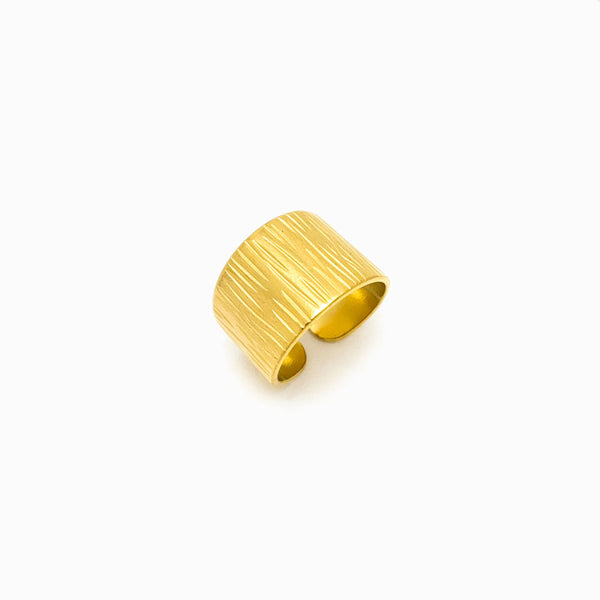 Anel Ajustável JZ1034 - Aço Inox Dourado