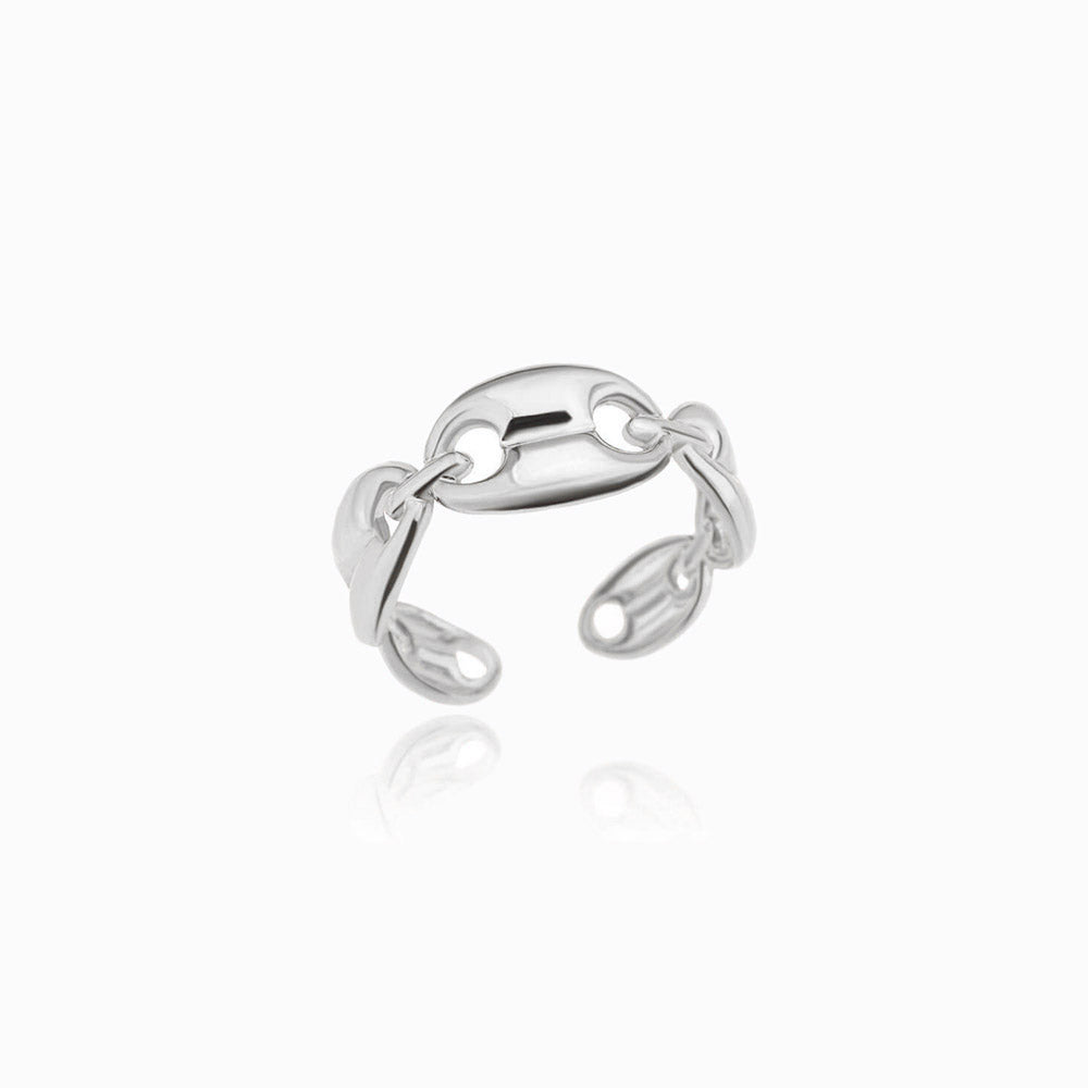 Anel Ajustável JZ1144 - Aço Inox Prateado