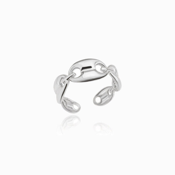 Anel Ajustável JZ1144 - Aço Inox Prateado