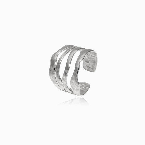 Anel Ajustável JZ1182 - Aço Inox Prateado