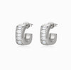 Brincos de Argola 15x14mm BR1541 - Aço Inox Prateado