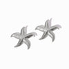 Brincos Estrela do Mar em Aço Inoxidável 34x32mm
