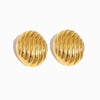 Brincos Geométricos 32x27mm BR1398 - Aço Inox