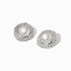 Brincos Geométricos 23mm BR1423 - Aço Inox Prateado