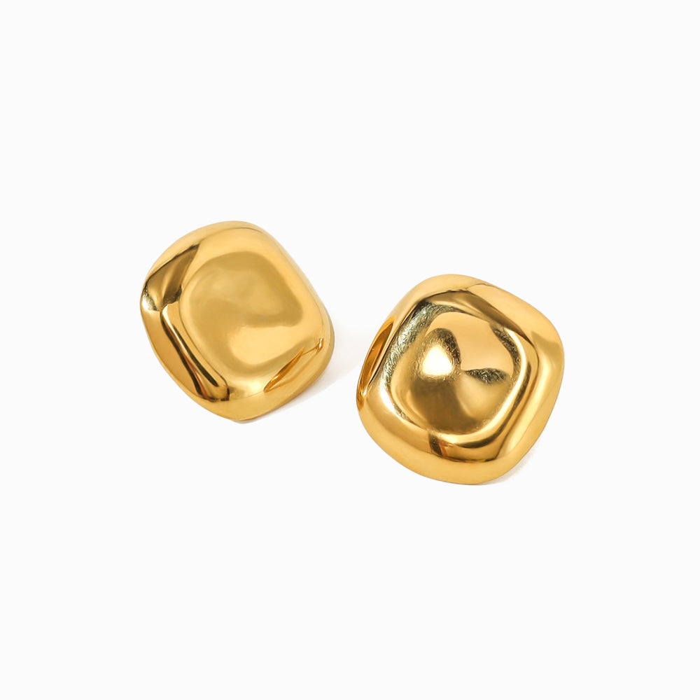 Brincos Geométricos 16mm BR1534 - Aço Inox