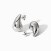 Brincos Gota 26x15mm BR1053 - Aço Inox Prateado