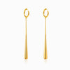 Brincos com Gota BR3032 - Aço Inox