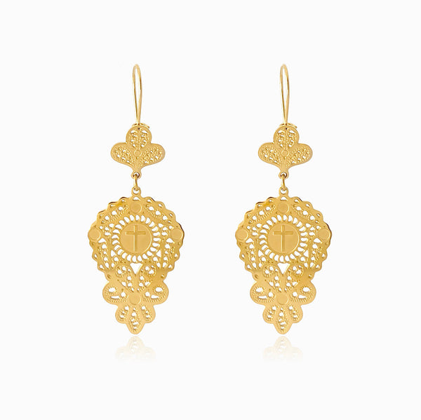 Brincos Tradicionais 62x22mm BR1452 - Aço Inox