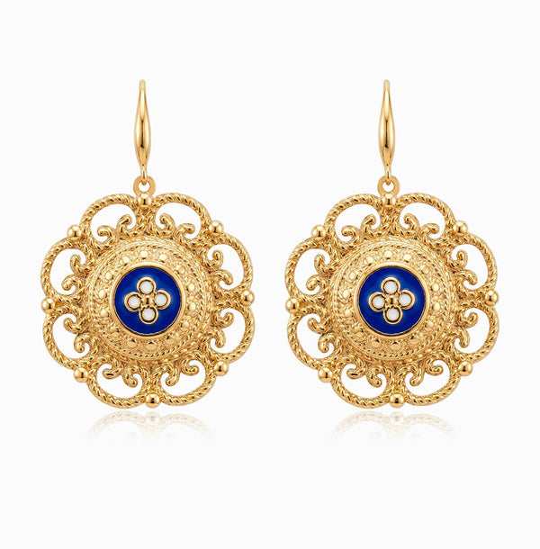 Brincos Tradicionais em Aço Inoxidável 58x38mm