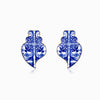 Brincos Coração de Viana em Aço Inoxidável 25x16mm