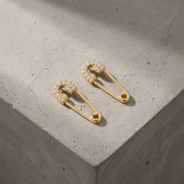 Brincos Alfinete com Brilhantes BR1784D-MBE025 - Aço Inox_scene