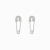 Brincos Alfinete com Brilhantes BR1784P-MBE025 - Aço Inox