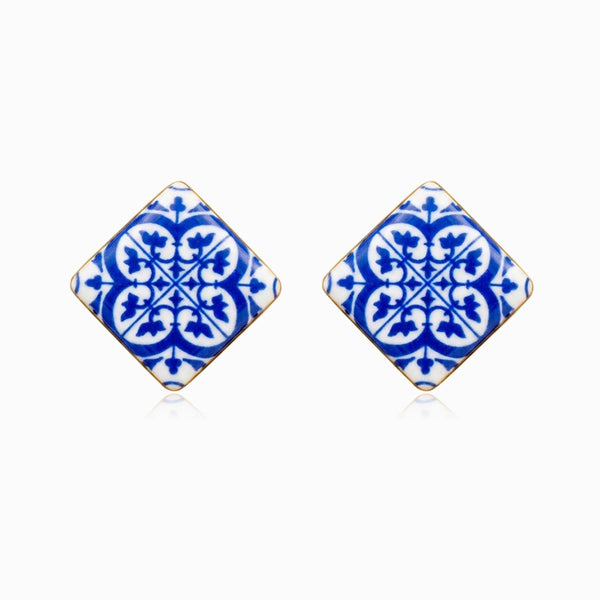 Brincos Azulejo BR1709D