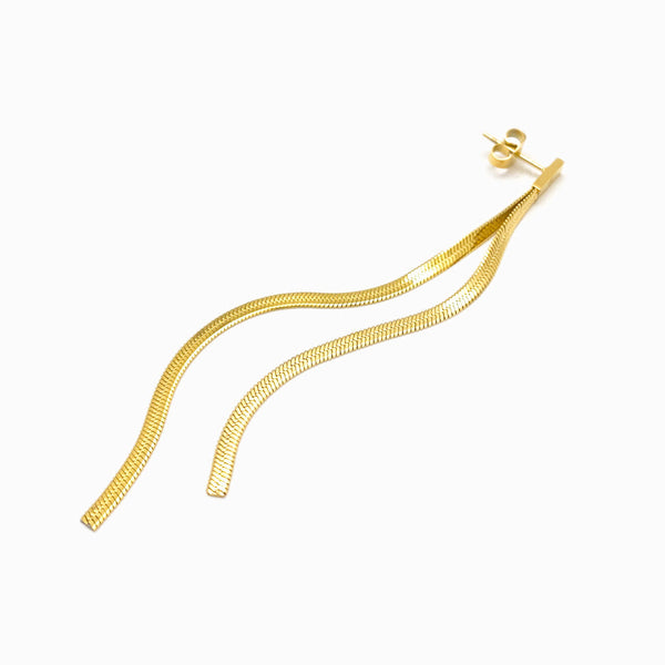 Brincos Fashion BR3000 - Aço Inox Dourado
