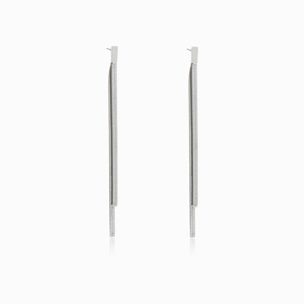 Brincos Fashion BR3000 - Aço Inox Prateado