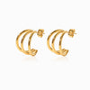 Brincos Fashion 18x15mm BR1153 - Aço Inox