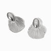 Brincos Fashion 38x30mm BR1163 - Aço Inox Prateado