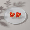 Brincos Flor 45x44mm BR1715A-MBE018 - Aço Inox e Resina_scene