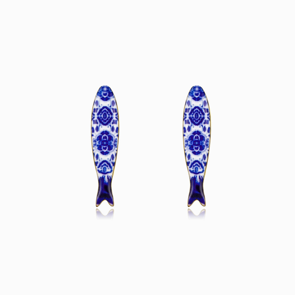 Brincos Sardinha 21x5mm BR1760D-MBE030 - Aço Inox
