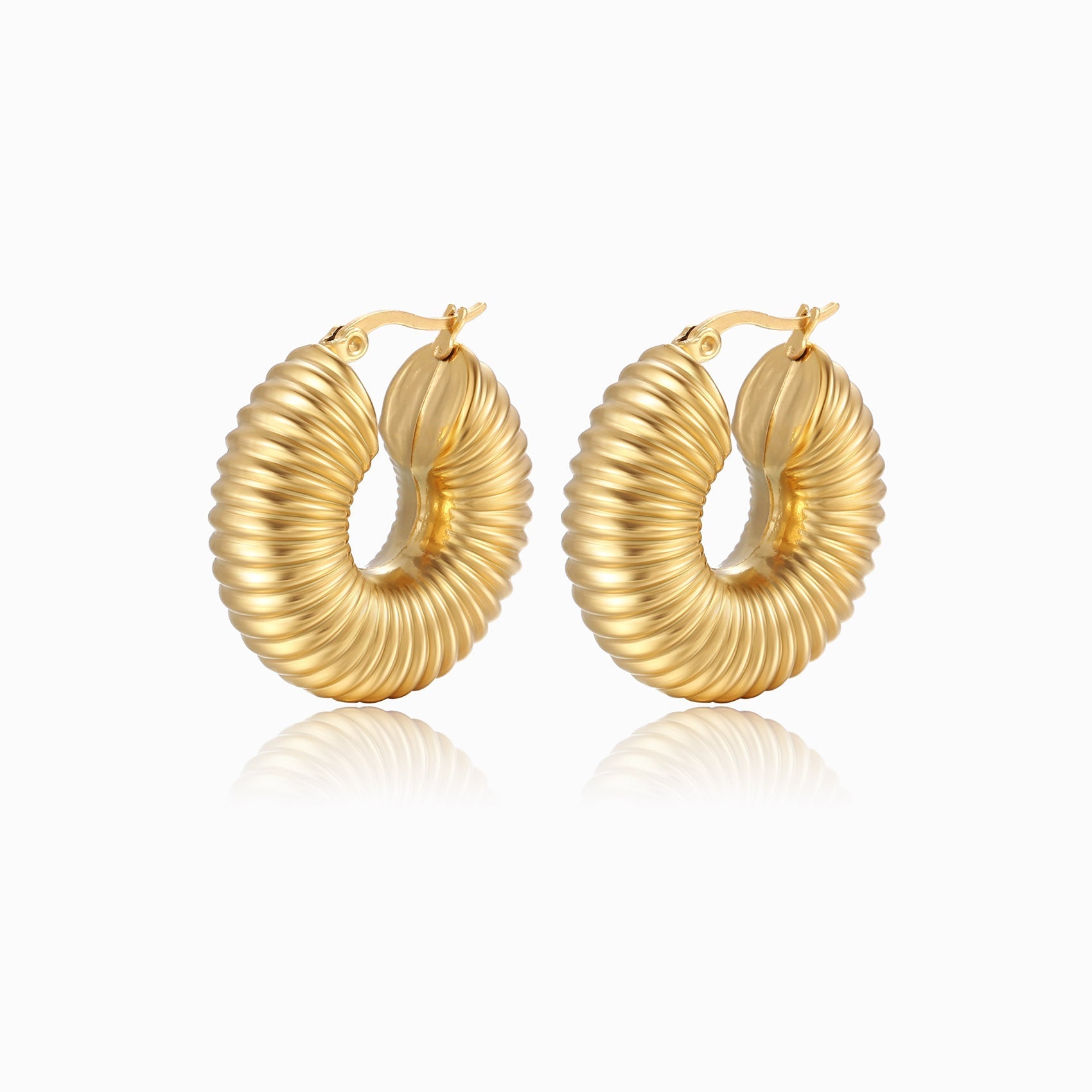 Brincos Aço Inox 30x30mm