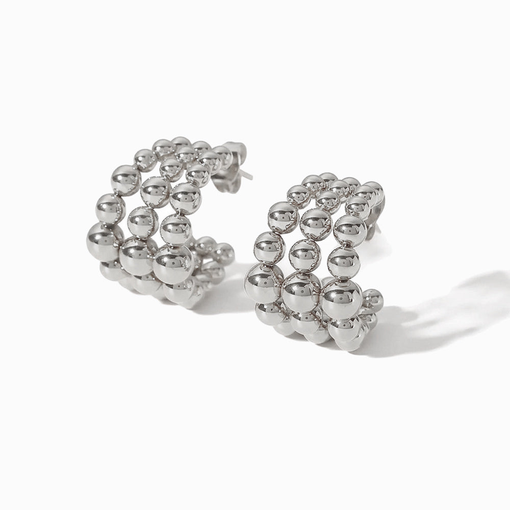 Brincos de Argola em Aço Inoxidável 20x19mm