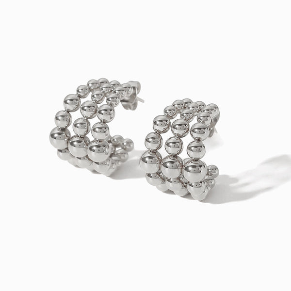 Brincos de Argola em Aço Inoxidável 20x19mm