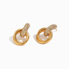 Brincos de Argola 24x15mm BR1830D-MJR140 - Aço Inox