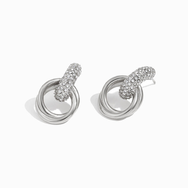 Brincos de Argola 24x15mm BR1830P-MJR120 - Aço Inox