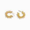 Brincos de Argola 27x27mm BR1824D-YCR075 - Aço Inox