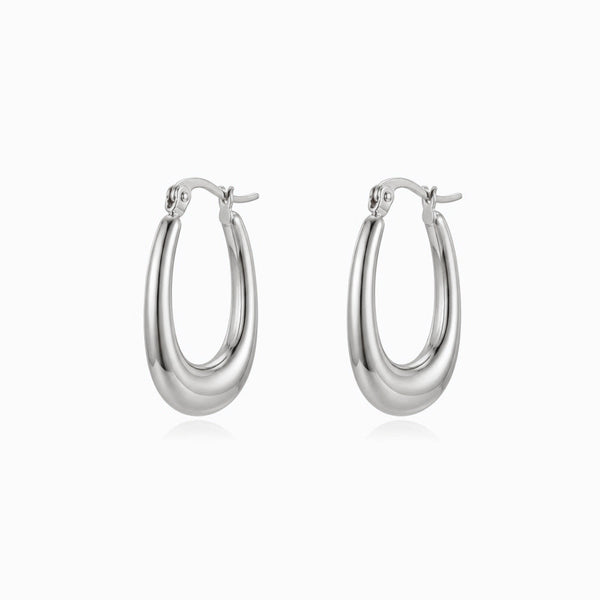 Brincos de Argola BR1915P-JPR067 - Aço Inox