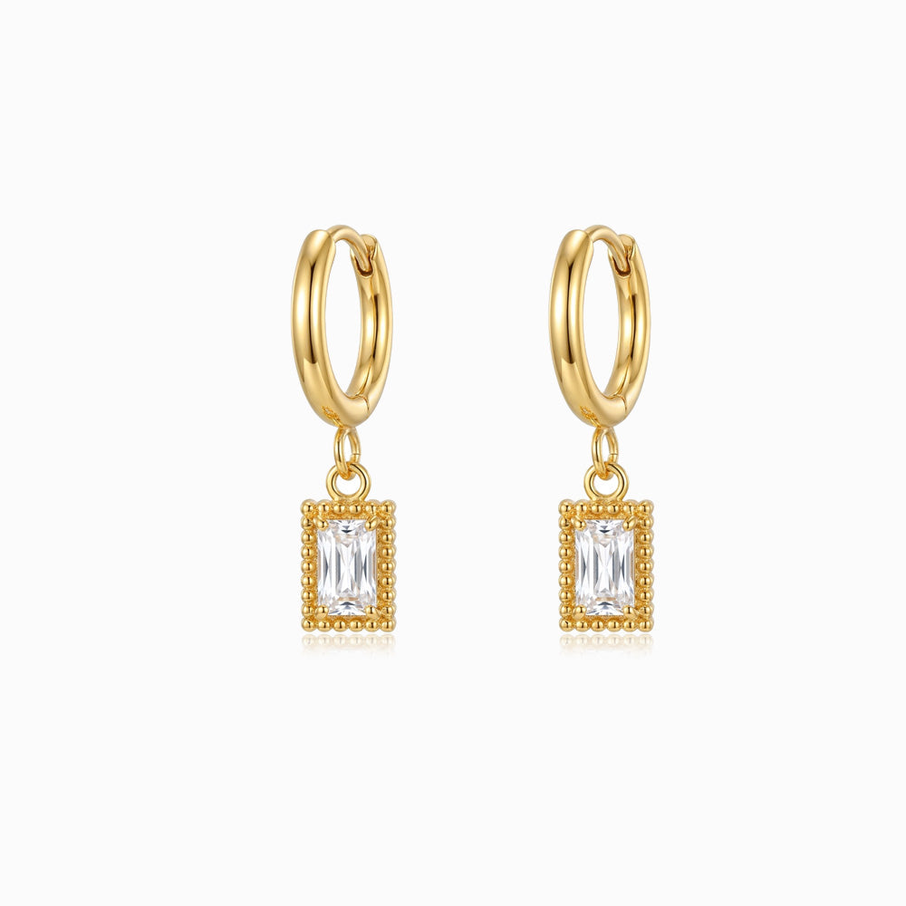 Brincos de Argola com Charms BR1758D-MBE015 - Aço Inox
