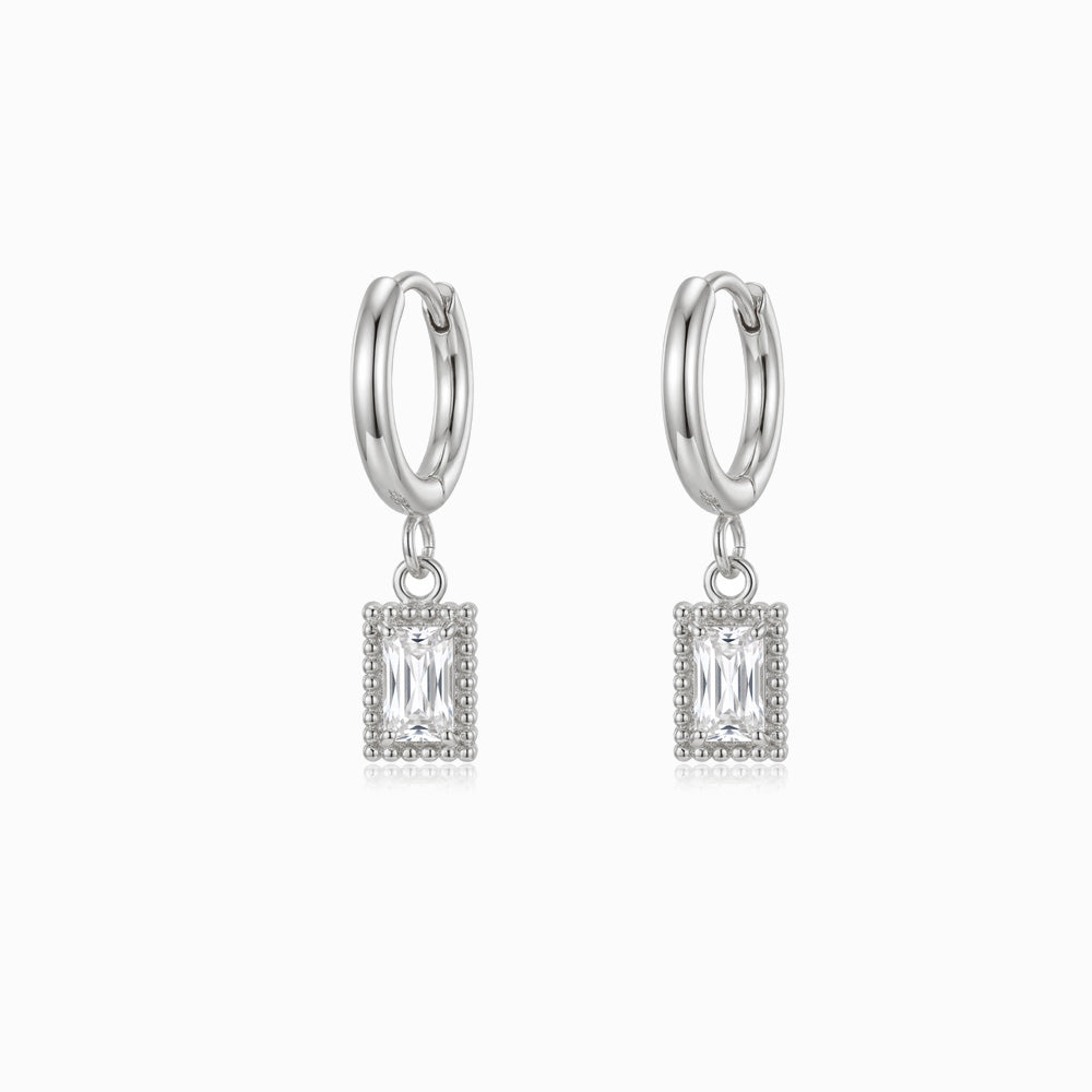 Brincos de Argola com Charms BR1758P-MBE015 - Aço Inox