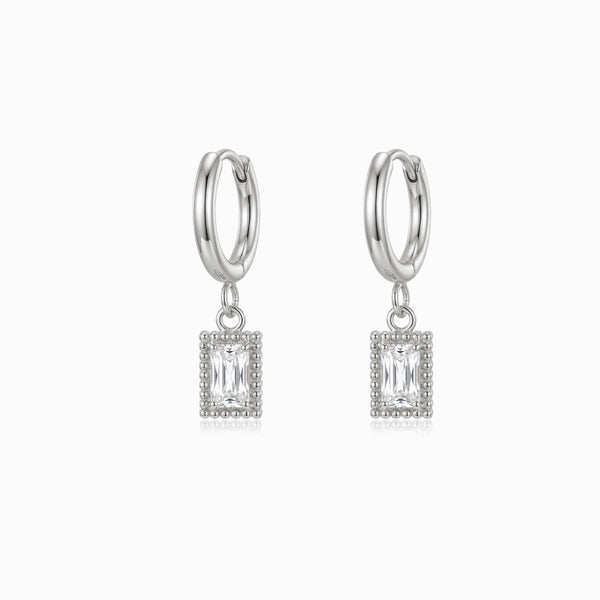 Brincos de Argola com Charms BR1758P-MBE015 - Aço Inox