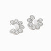Brincos de Argola com Zircónia 28x27mm BR1698 - Aço Inox