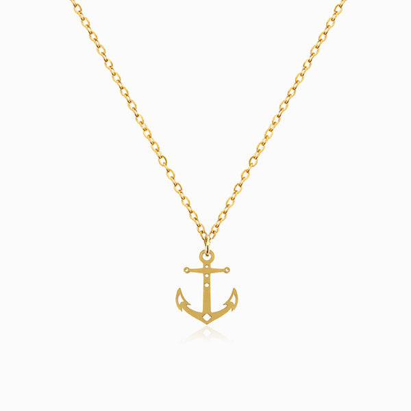 Colar para Criança CL1880 - Aço Inox Dourado