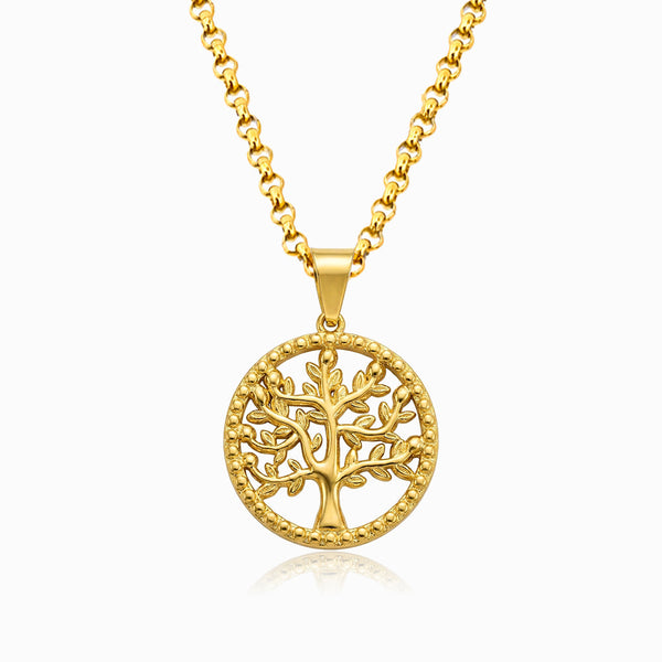 Colar Árvore da Vida CL0084 - Aço Inox