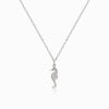 Colar Cavalo-marinho CL0051 - Aço Inox Prateado