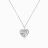 Colar com Coração CL1735 - Aço Inox Prateado