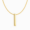 Colar Personalizado CL0091 - Aço Inox Dourado