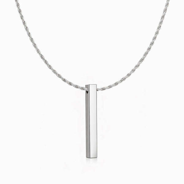 Colar Personalizado CL0091 - Aço Inox Prateado
