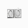 Colar com Porta-foto Interior CL1586 - Aço Inox