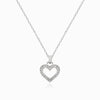 Colar com Coração CL1610 - Aço Inox Prateado