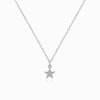 Colar Minimalista Estrela CL1942 - Aço Inox Prateado