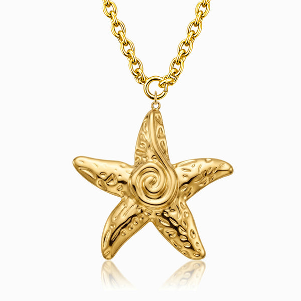 Colar Estrela do Mar CL0189 - Aço Inox