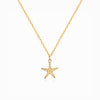 Colar Estrela do Mar CL0053 - Aço Inox Dourado
